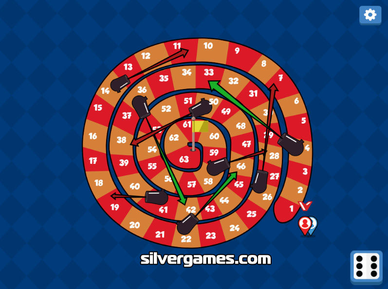 Snake and Ladders Game - Jogo Gratuito Online