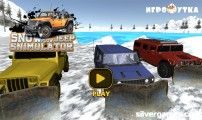Snow Jeep Simulator: Menu