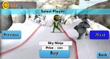 스노우보드 시뮬레이터: Player Selection Snowboard