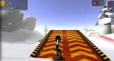 Simulateur De Snowboard : Snowboard Ramp Stunt
