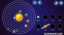 Solsystemet: Planeterna I Ordning: Puzzle