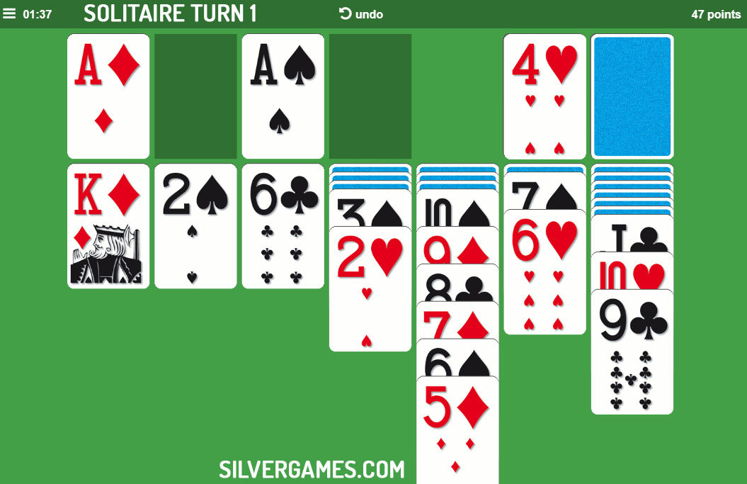 Solitaire Big - Play Online on SilverGames 🕹️