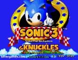 Sonic And Knuckles: Menu