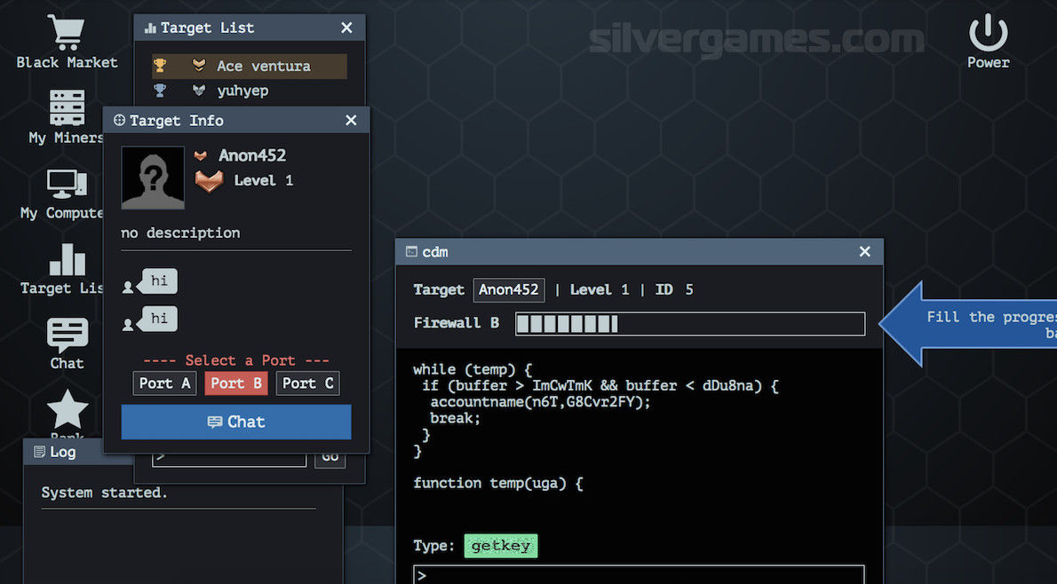 Hacker Typer - Play Hacker Typer On Bloxd IO