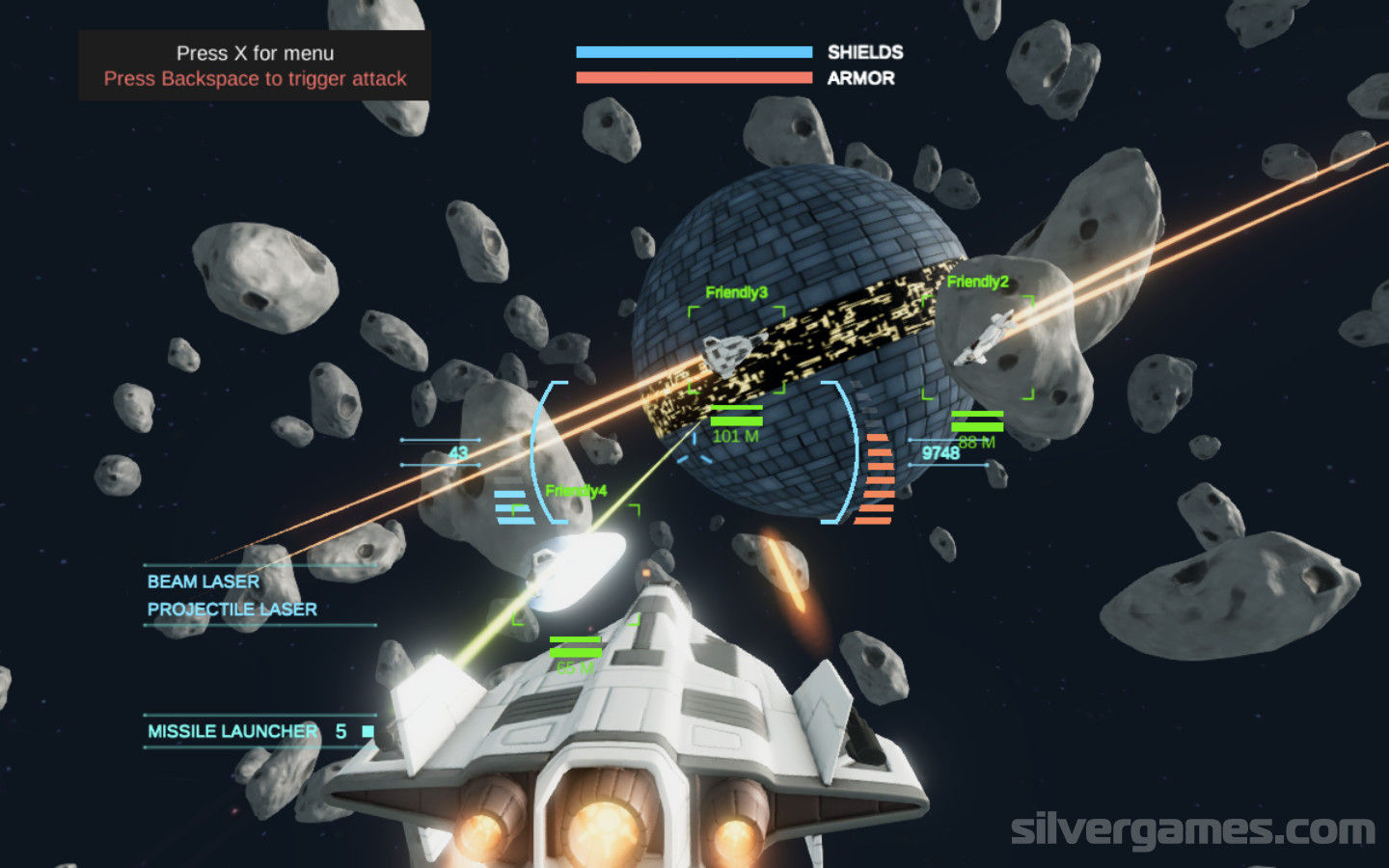 War In Space - Play Online on SilverGames 🕹️