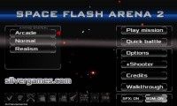 Space Flash Arena 2: Menu