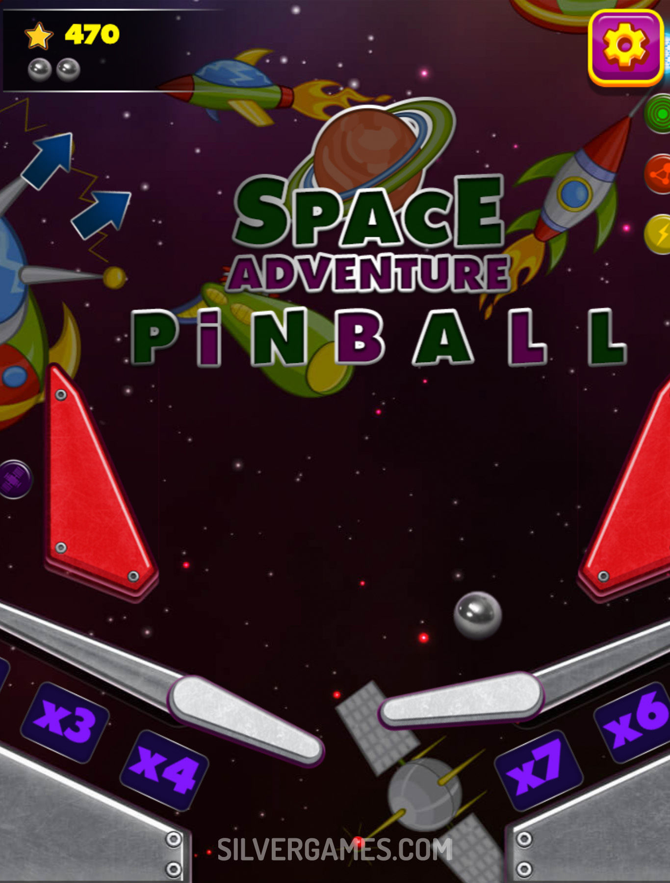 Space Pinball - Play Online on SilverGames 🕹