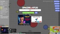 SpaceBlast.io: Menu
