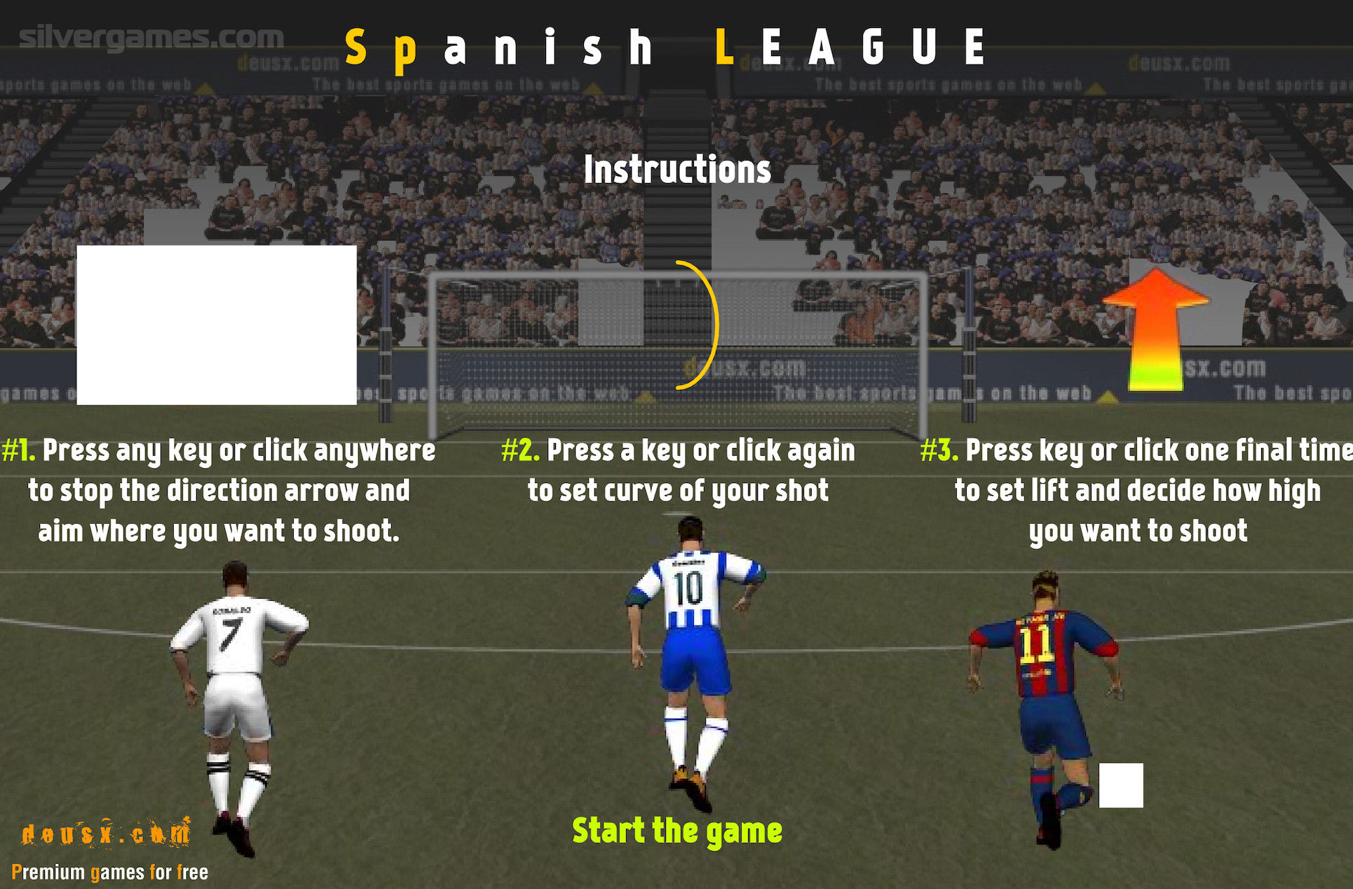 Spanish Football League - Play Online on SilverGames 🕹️