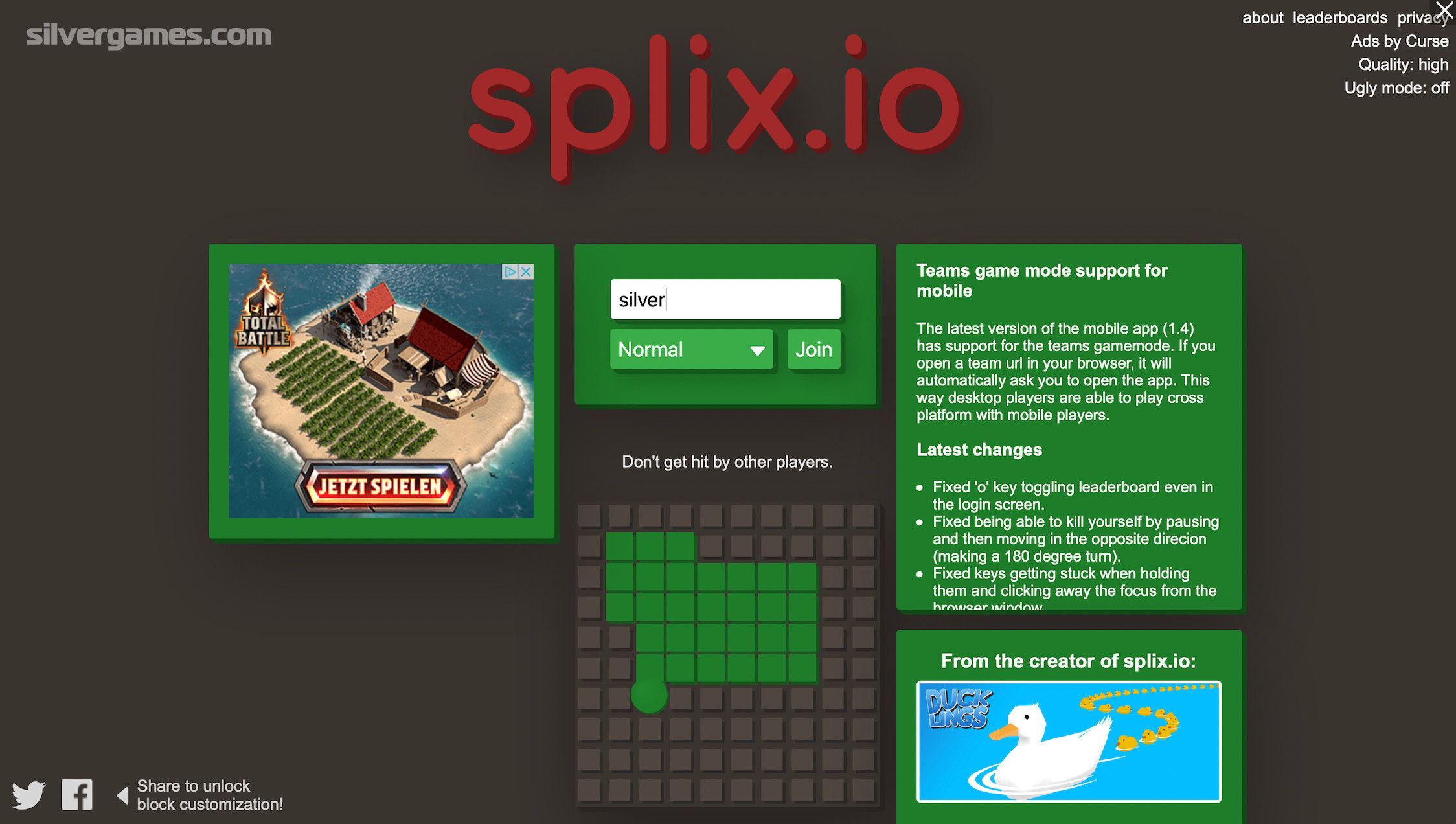 Splix.io - Play Splix.io Multiplayer Game On Gamesbly