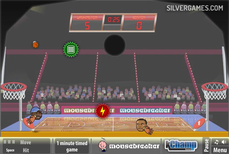 Sports Heads: Basketball Championship - Play Online on SilverGames 🕹