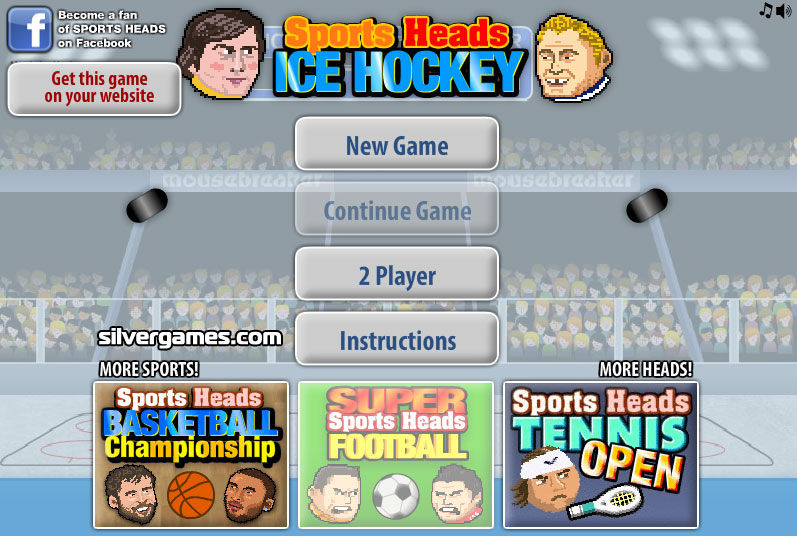 Sports Heads Football Championship - Play Online on Snokido
