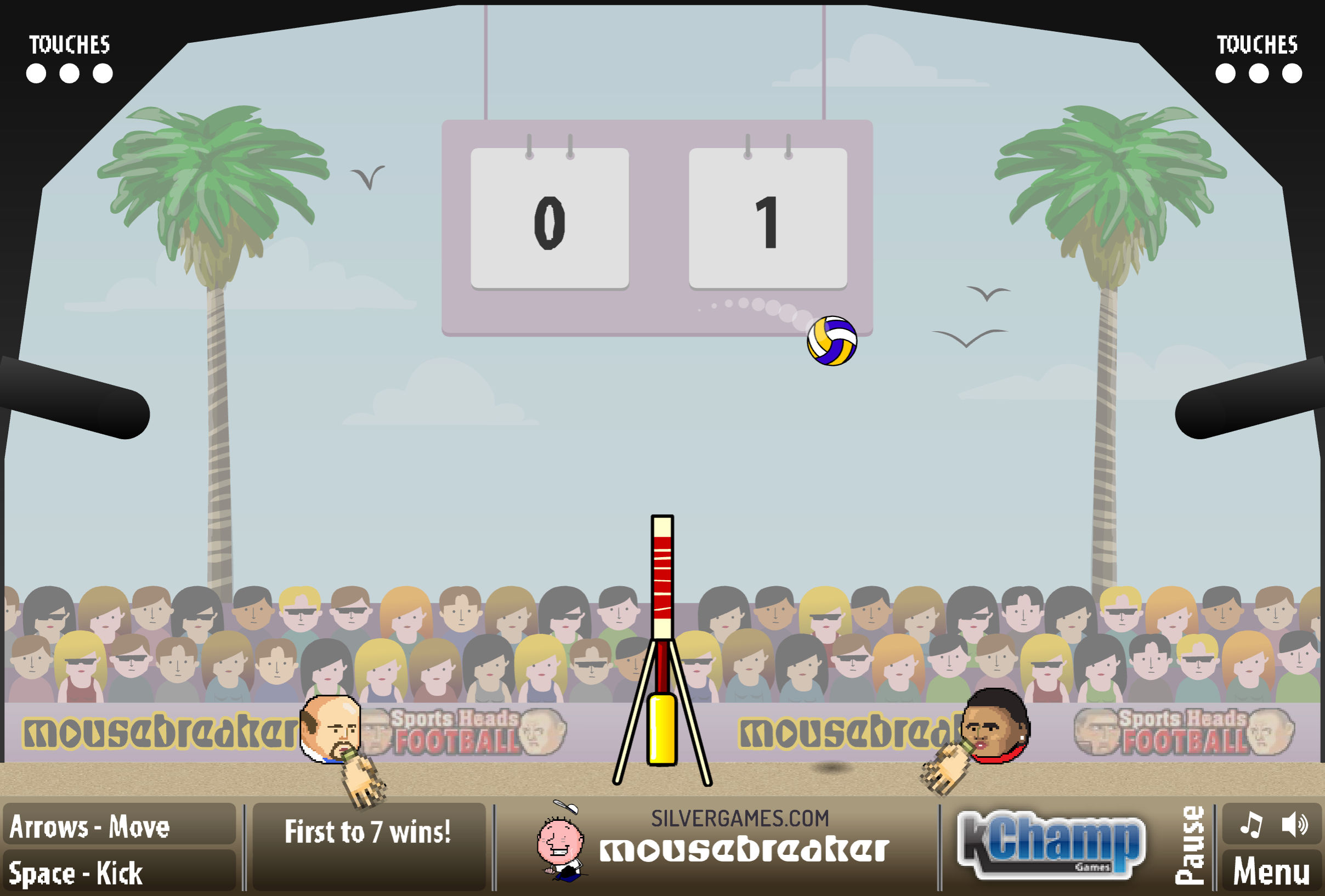 Volley Random - Play Online on SilverGames 🕹️