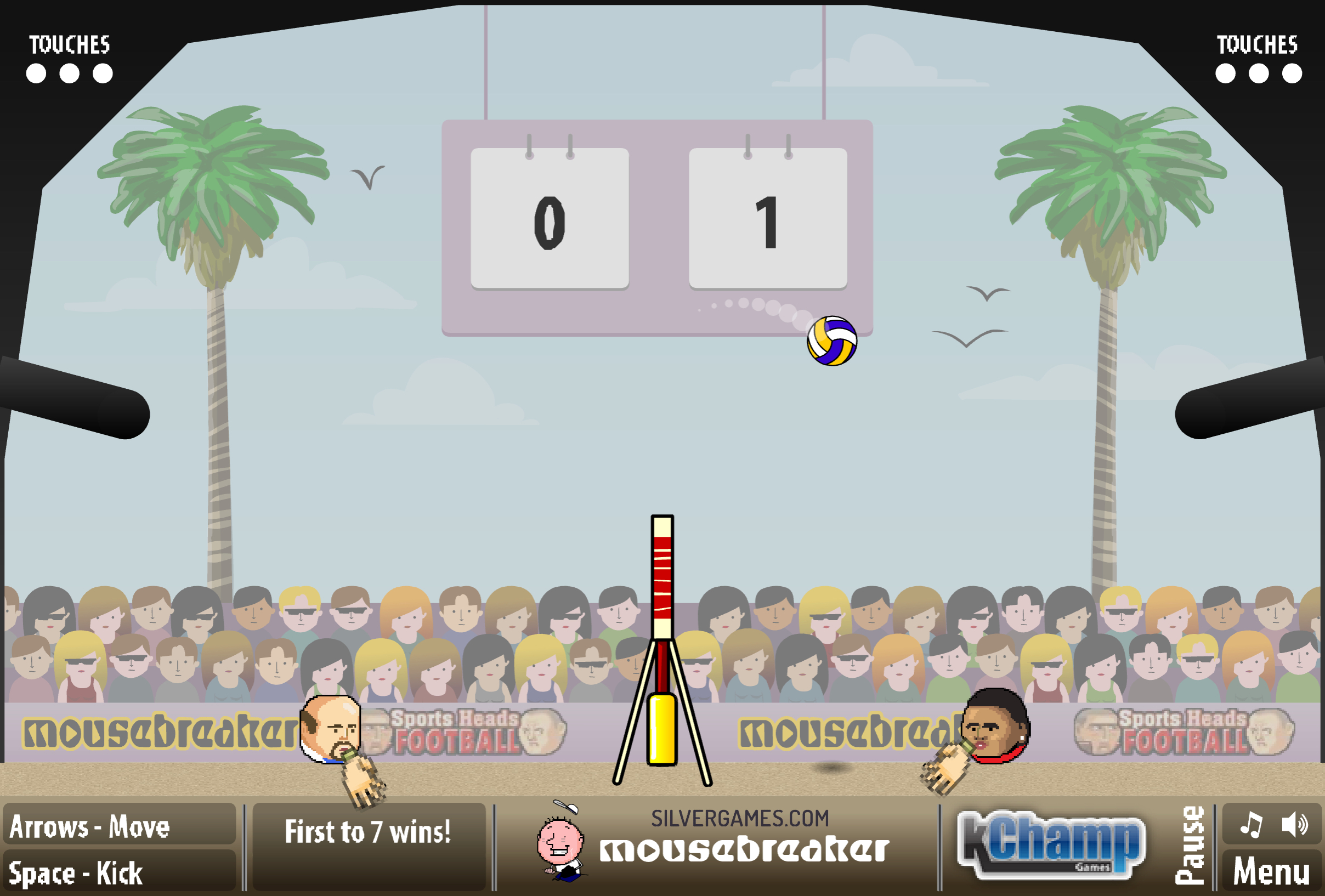 Volley Random - Play Online on SilverGames 🕹️