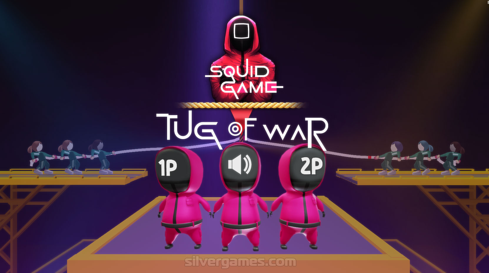 Squid Game: Tug of War - Играйте Онлайн на SilverGames 🕹️