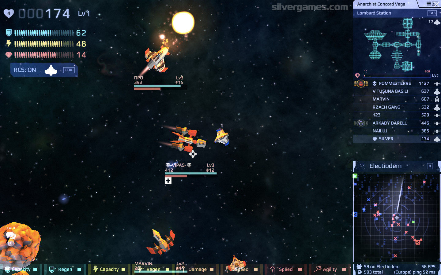 Play Starblast. Io for free without downloads