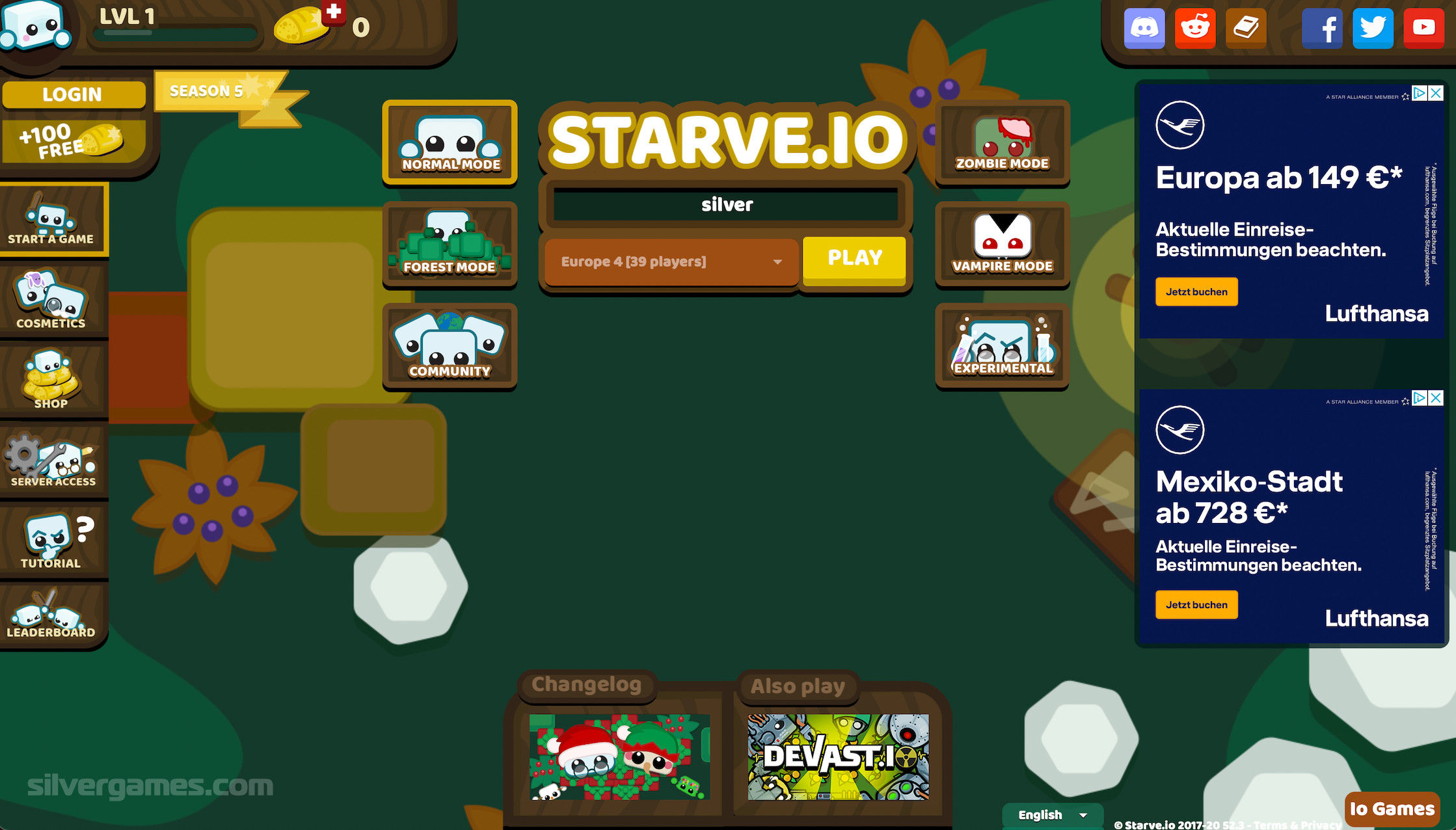 Starve.io - Play Online on SilverGames 🕹️