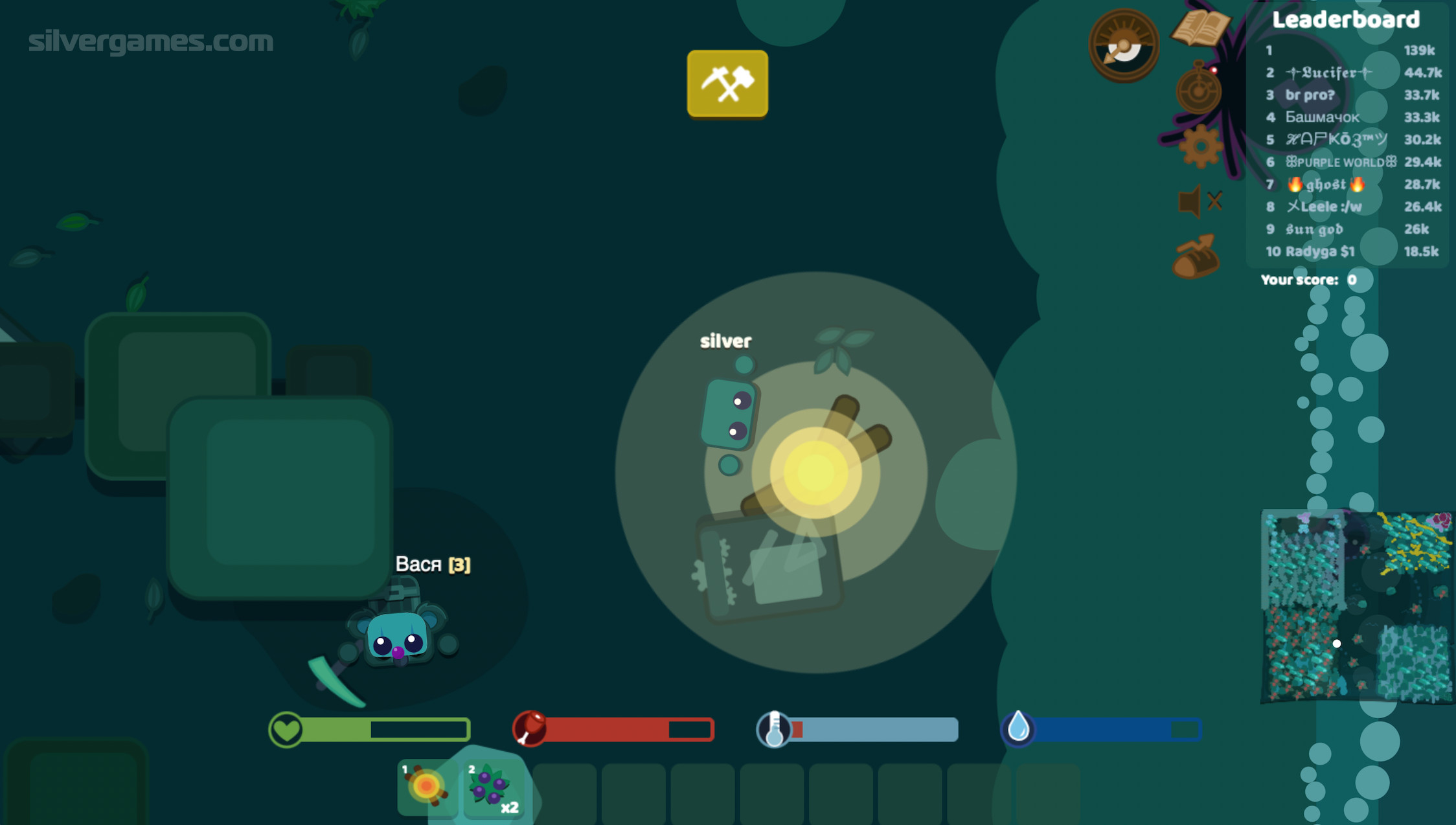 Starve.io - Играйте Онлайн на SilverGames 🕹️