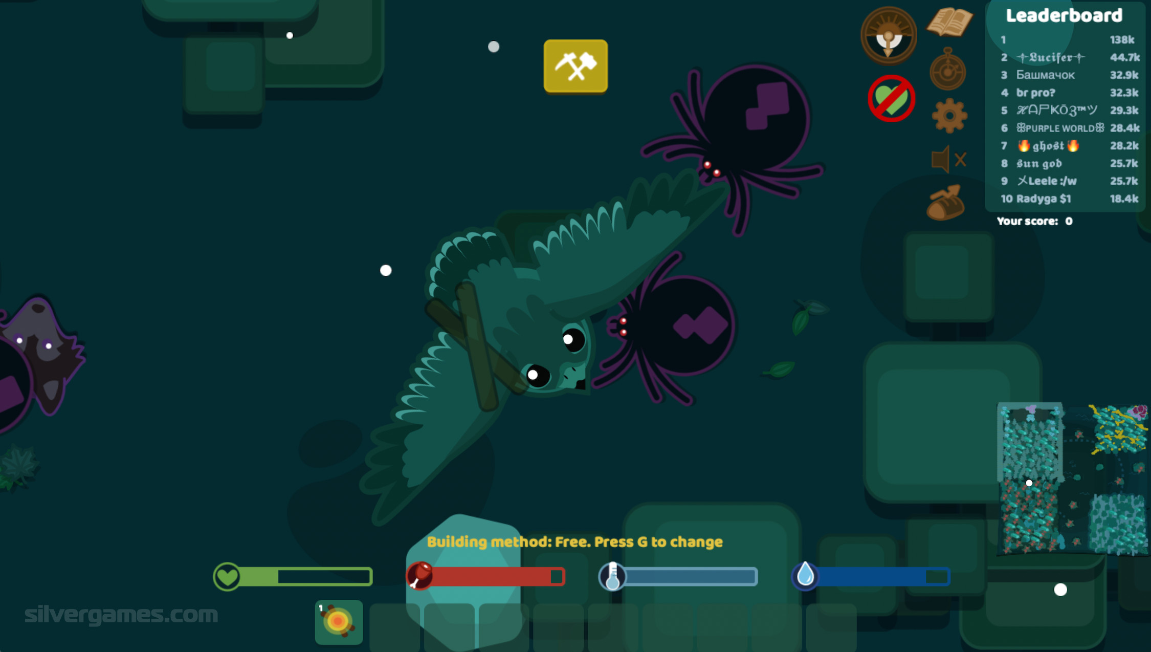 Starve.io - Играйте Онлайн на SilverGames 🕹️