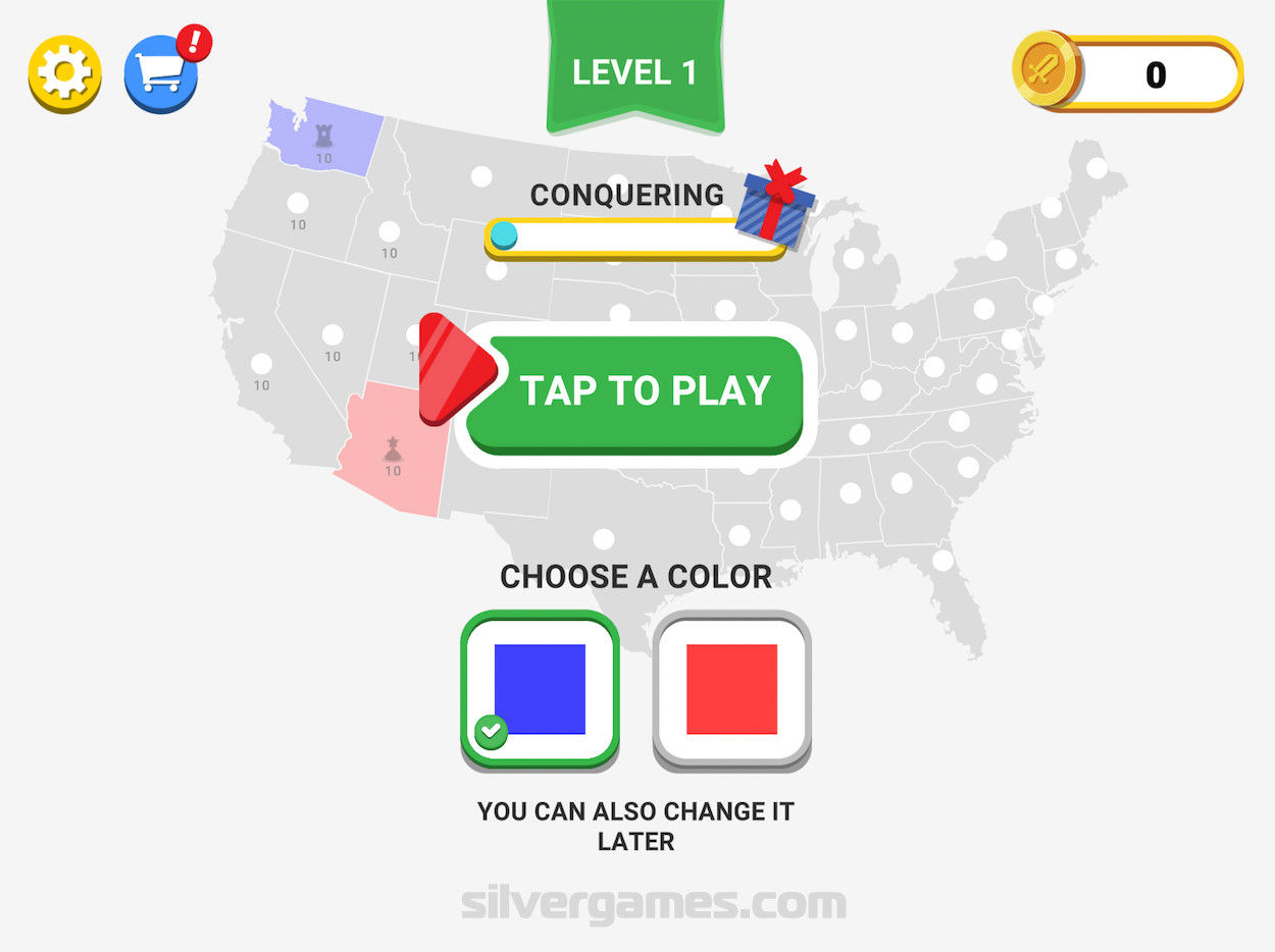 States.io - Play Online on SilverGames 🕹️