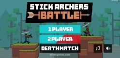 Stick Archers Battle: Menu
