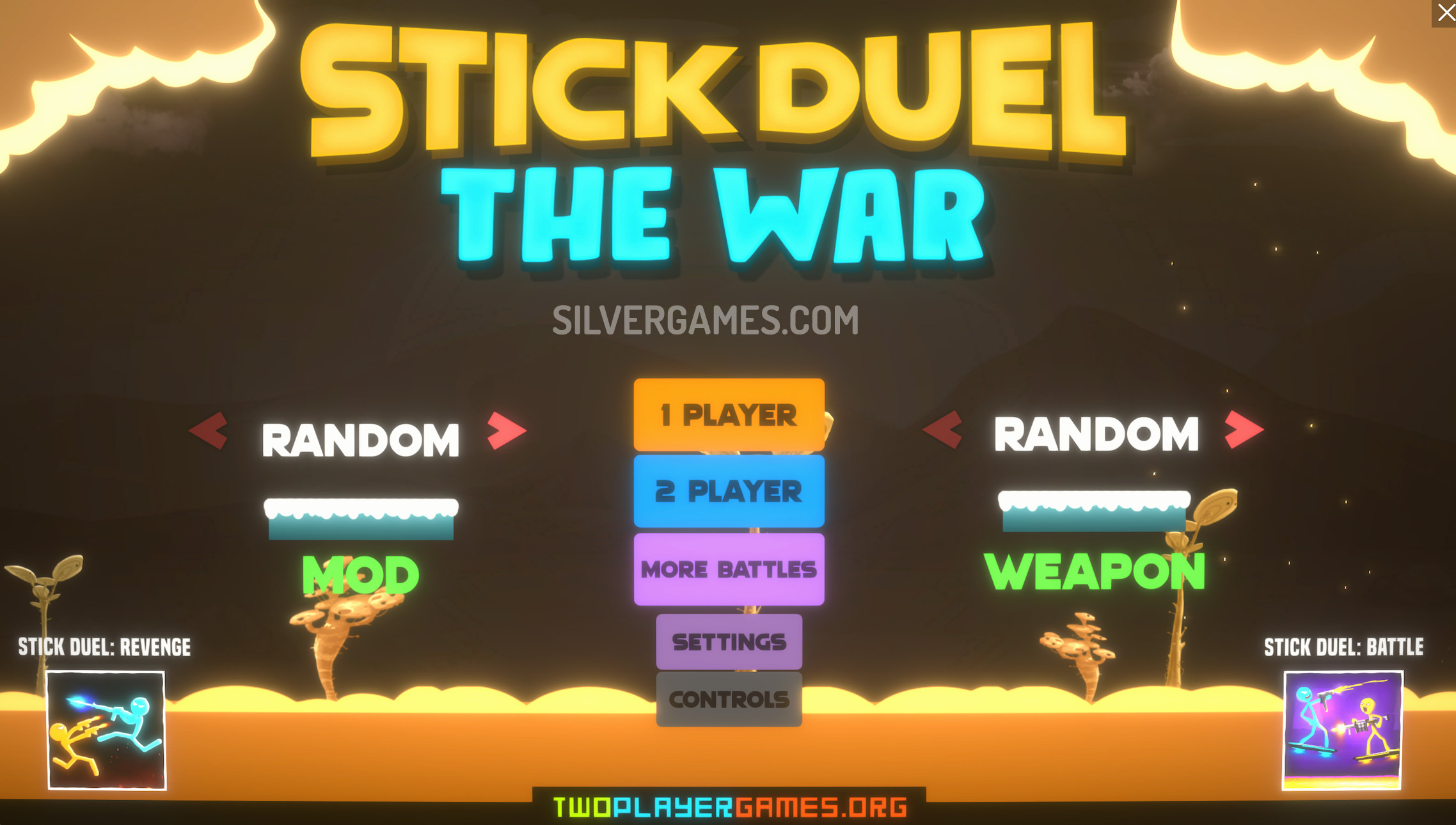 Stick Duel - Играйте Онлайн на SilverGames 🕹️