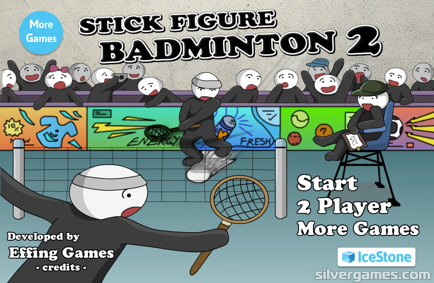Inquire know sexual Stick Figure Badminton 2 - Play Online on SilverGames 🕹