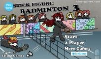 Stick Figure Badminton 3: Menu