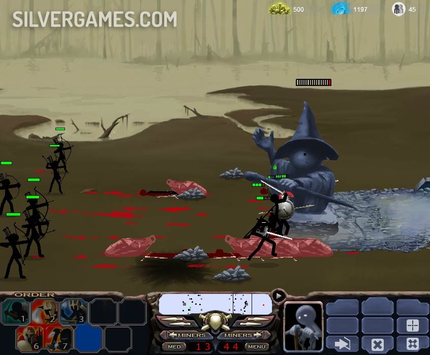 Stick War 2 - Play Online On Silvergames 🕹