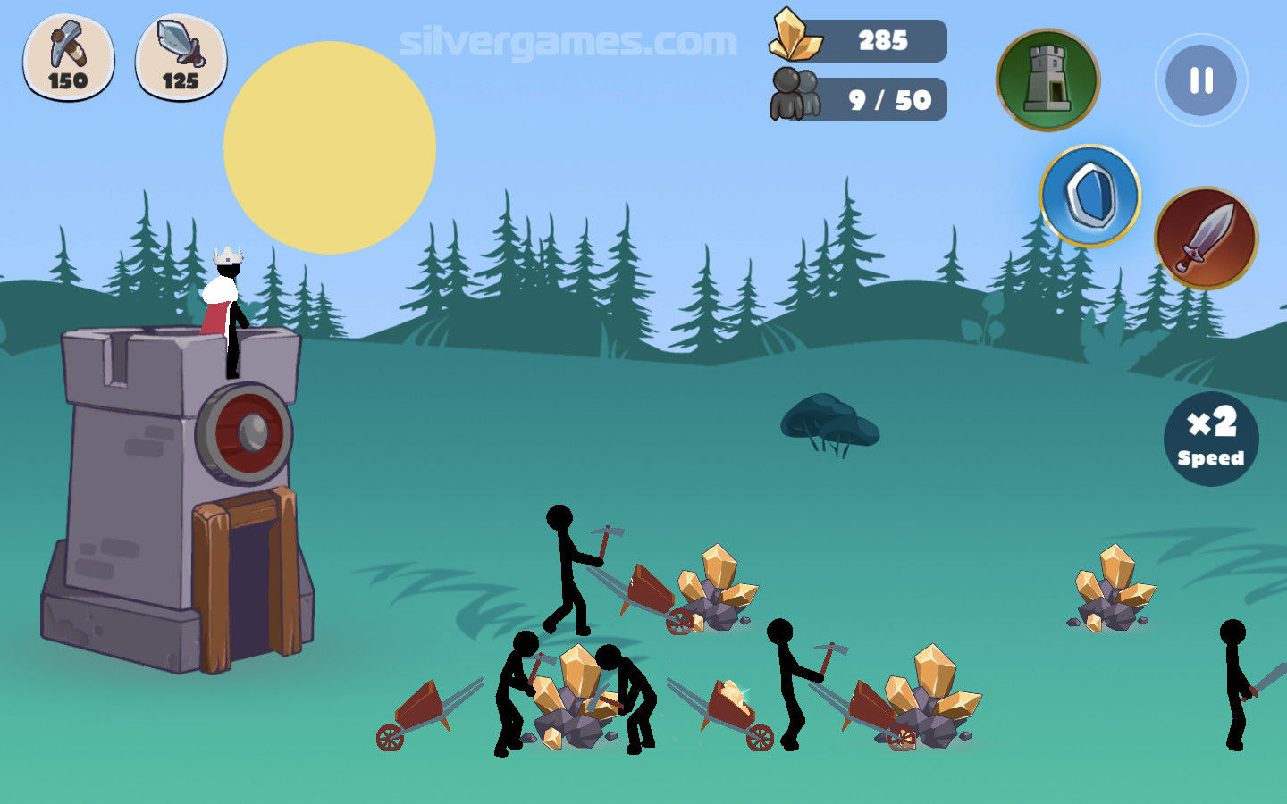Stick War Legacy 2 - Play Online on SilverGames 🕹️