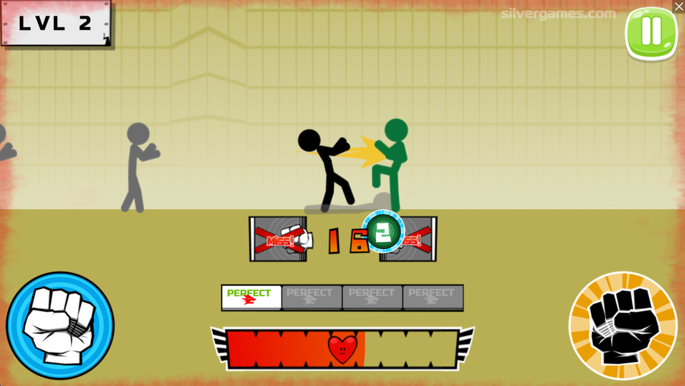 Play Stickman Fighter: Epic Battle online on GamesGames