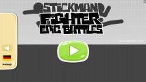 Stickman Fighter: Epic Battles: Menu