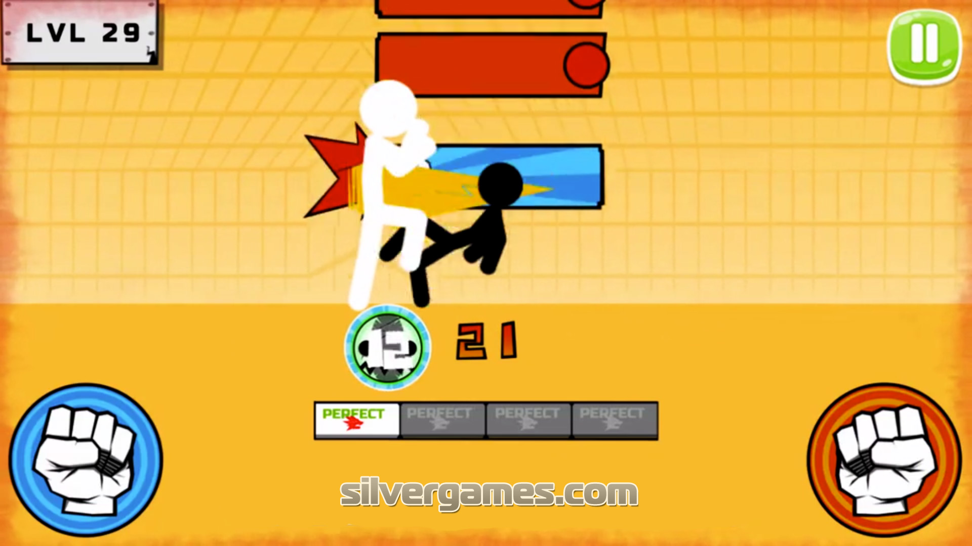 Super Stickman Fight game - play online - onlygames.io