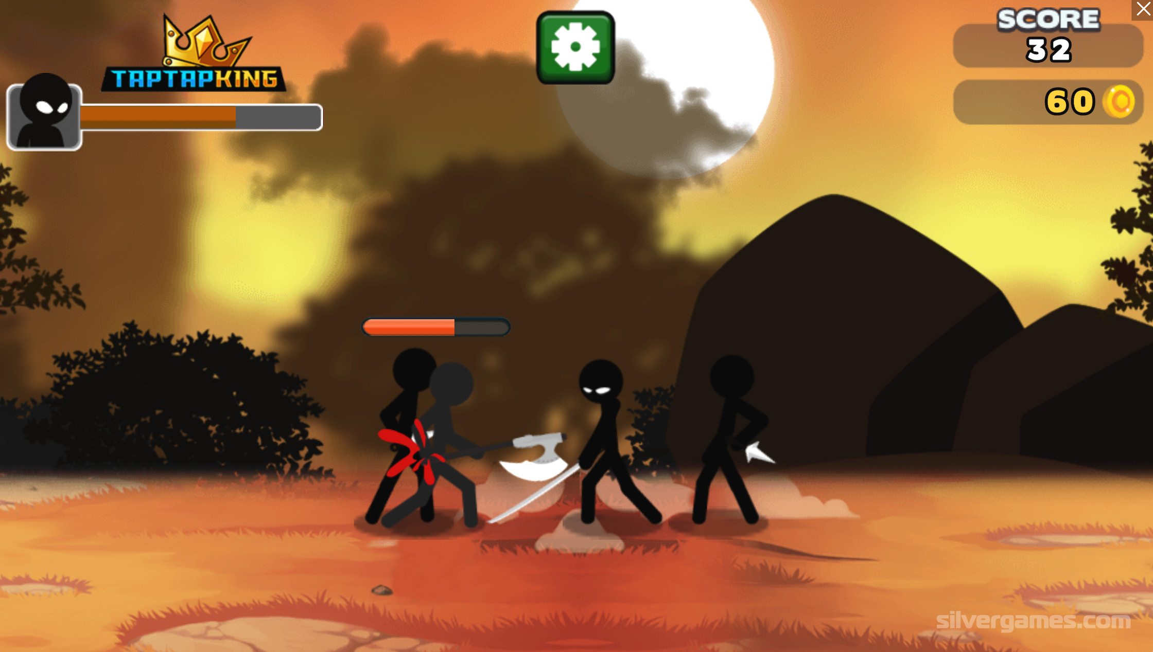 RED STICKMAN: FIGHTING STICK free online game on