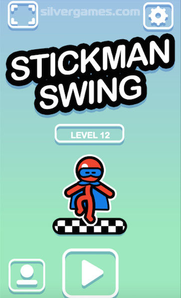 Stickman Swing, Ajude o Stickman a balançar com cordas  By Jogos123