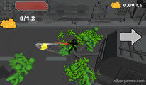 Stickman Sword Fighting 3D: Alien Attack