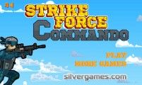 Strike Force Commando: Menu