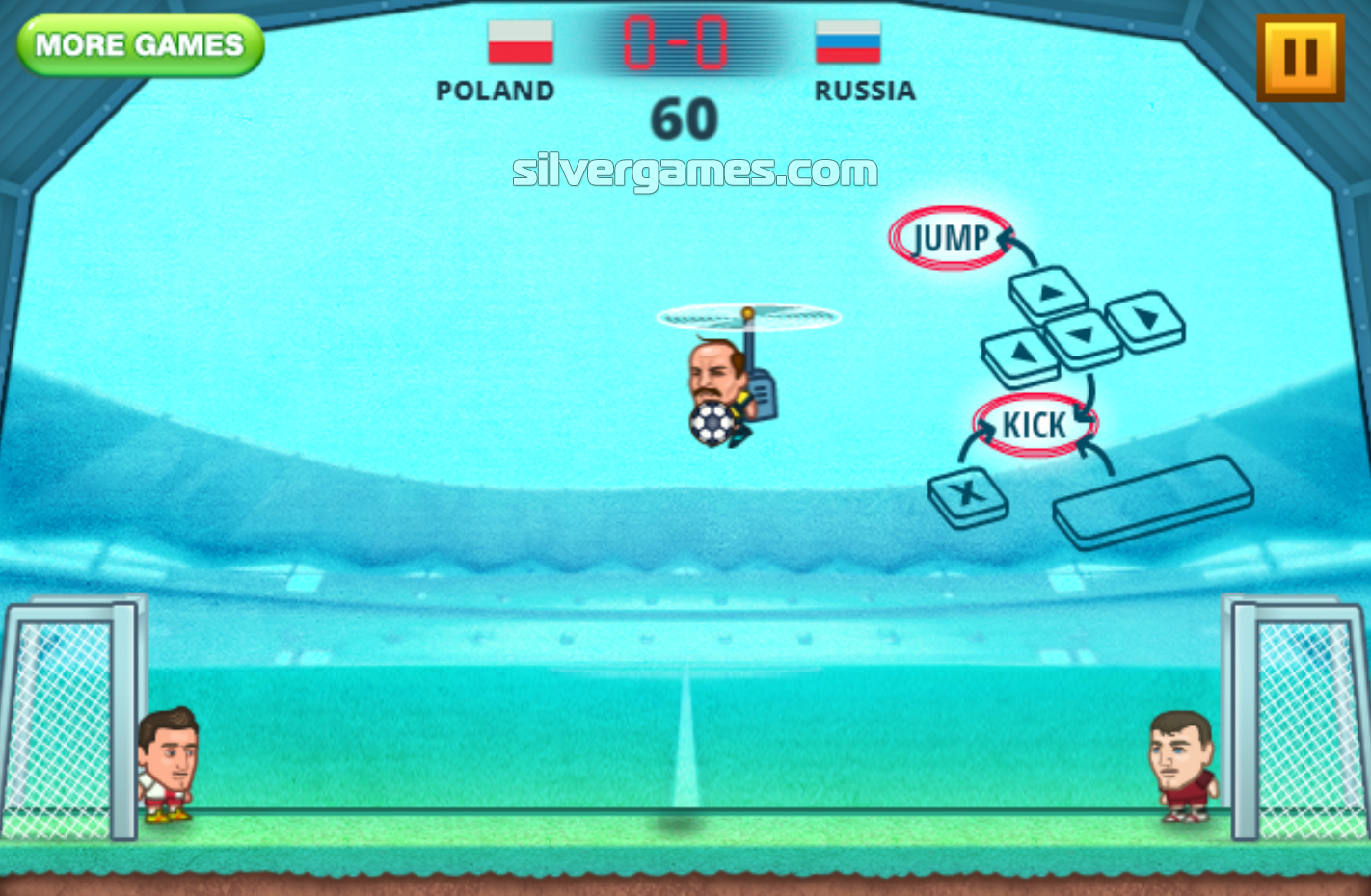 Head Soccer 2022 - Play Online on SilverGames 🕹️