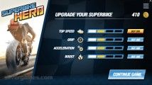 Superbike Hero: Upgrade Gameplay Motobike