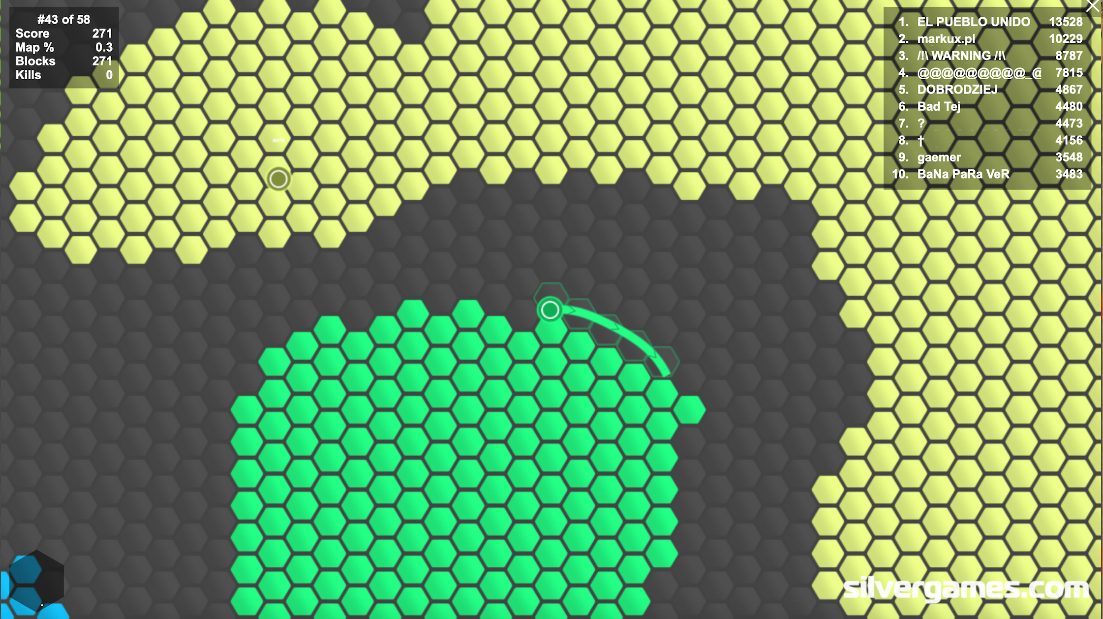 Superhex.io - Jouez à Superhex.io sur Poki