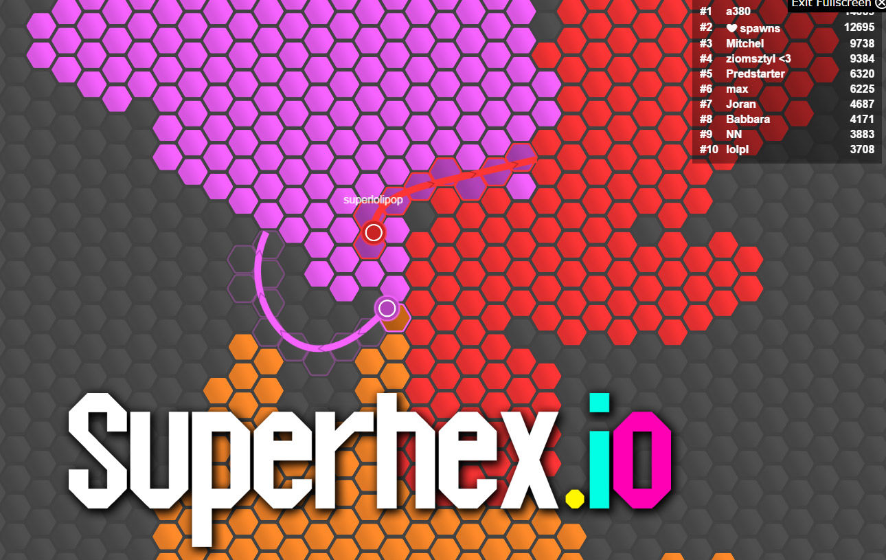 Superhex.io  Rama's Screen