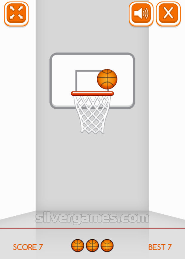Basket Swooshes - Play Online on SilverGames 🕹️