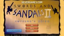 Swords And Sandals 2: Menu