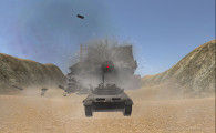 Tank Simulator: Desert Destroying Wall