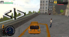 Taxi Simulator: Gameplay Picking Up Customer