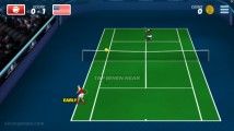 Tennis Hero: Gameplay Tennis Duell