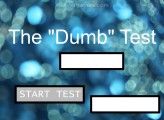 The DUMB Test: Menu