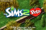 The Sims 2 Pets: Menu