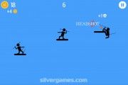 Spear Stickman: Gameplay Shooting Arrows
