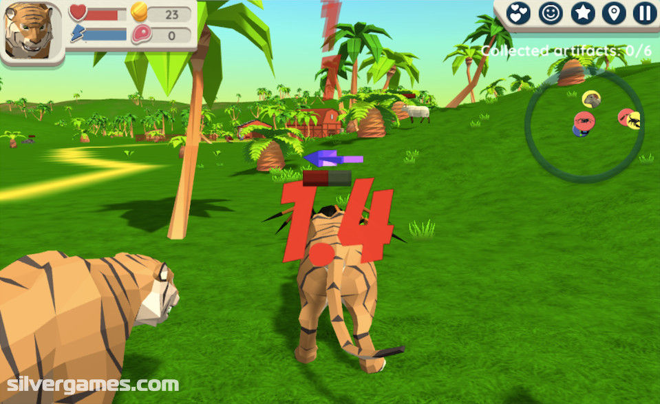 Tiger Simulator - Play Online on SilverGames 🕹️